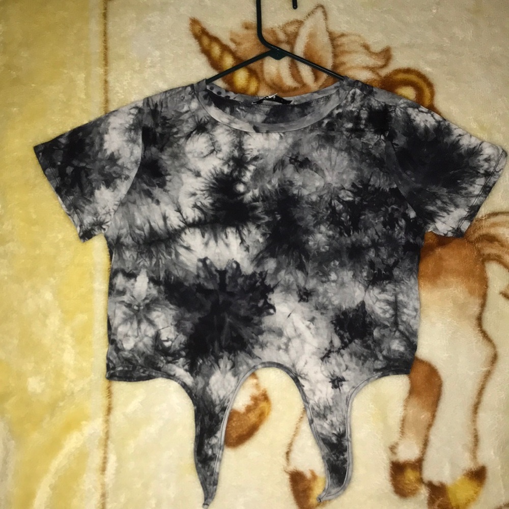 MULTICOLOR TIE UP TOP ( JUNIORS X SMALL/ SMALL )